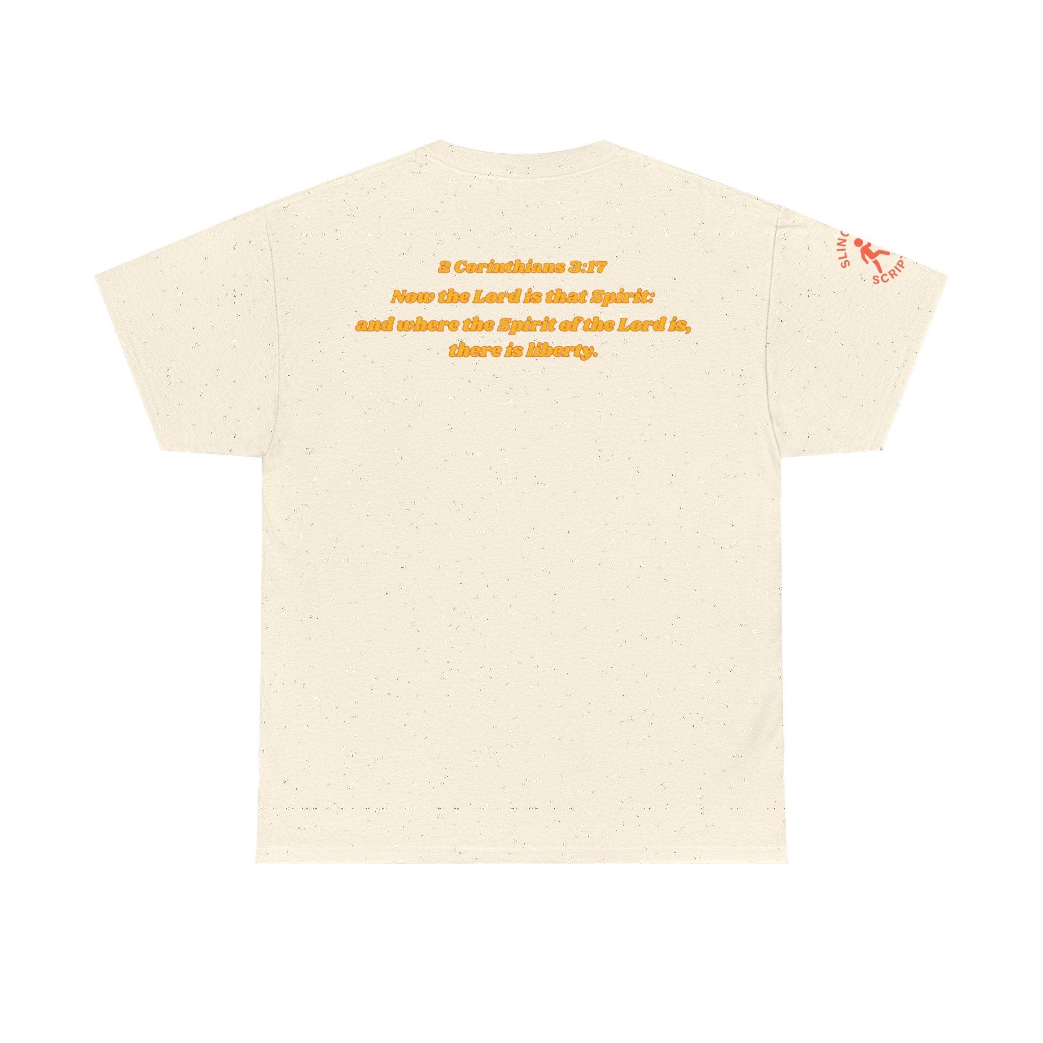 Catch the Spirit — 2 Corinthians 3:17 Retro Skate | Unisex Heavy Cotton Christian T-Shirt