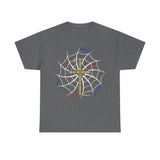 Web of Wisdom — Colossians 2:3 | Unisex Heavy Cotton Christian T-Shirt