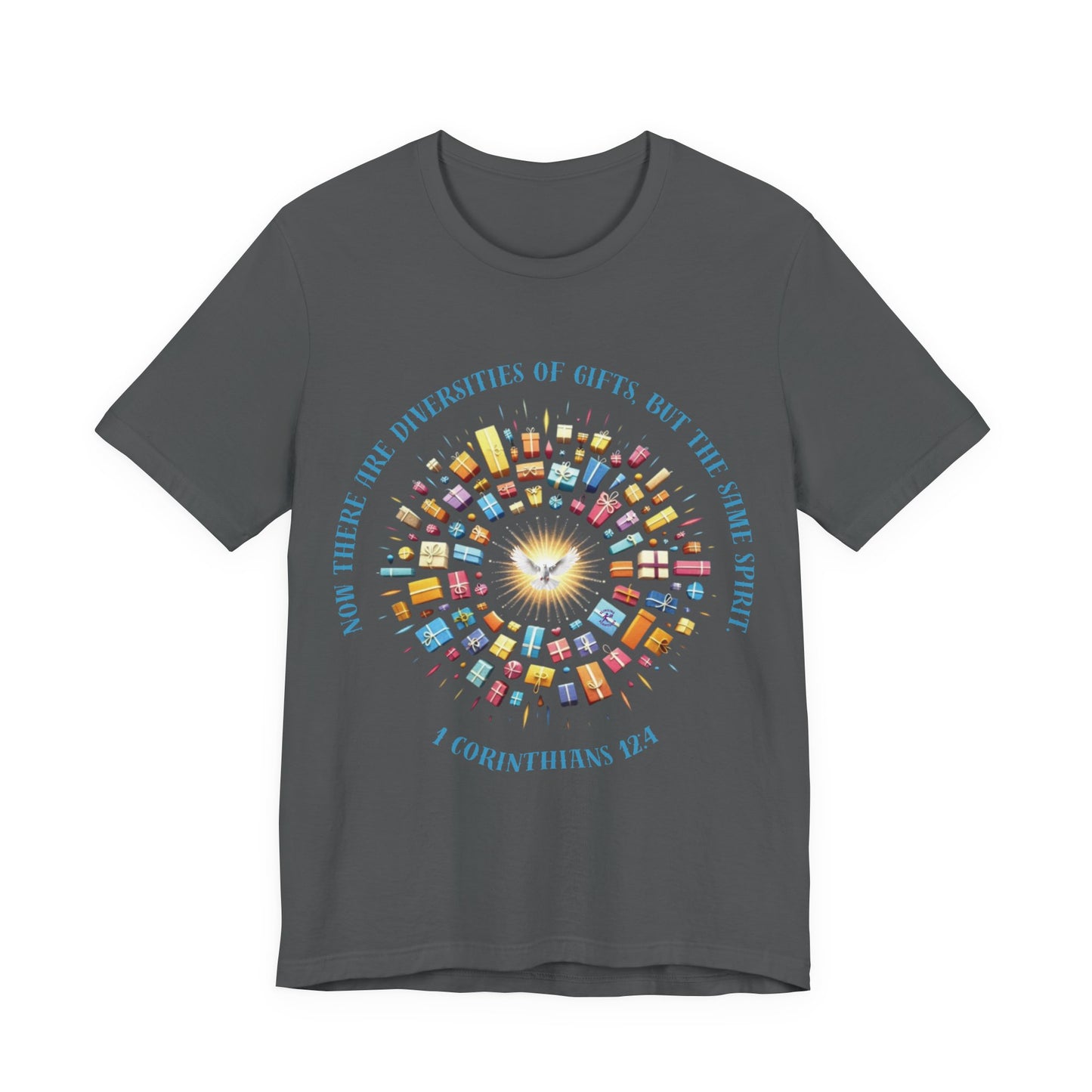 Diversity of Gifts — 1 Corinthians 12:4 | Unisex Jersey Short Sleeve Christian T-Shirt