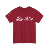 Enjoy Jesus Christ Tee | John 4:14 Scripture Shirt | Christian Faith Unisex Heavy Cotton T-Shirt