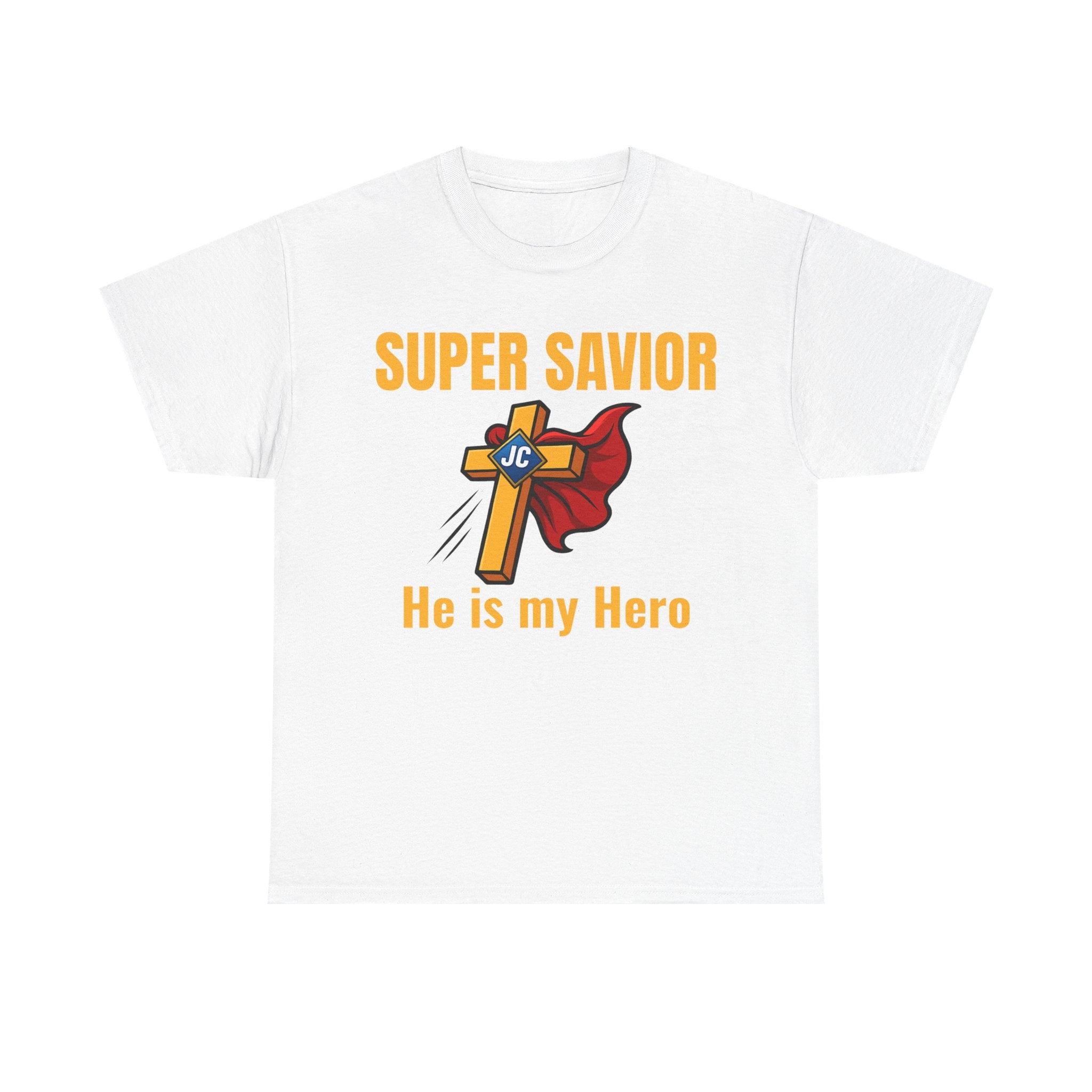 Super Savior™ — Jesus Is My Superhero Shirt | Christian Superhero T-Shirt | Faith Graphic Tee (Unisex)