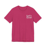 Need Prayer? Tap My Shoulder | Hebrews 4:16 Christian Outreach Jersey T-Shirt