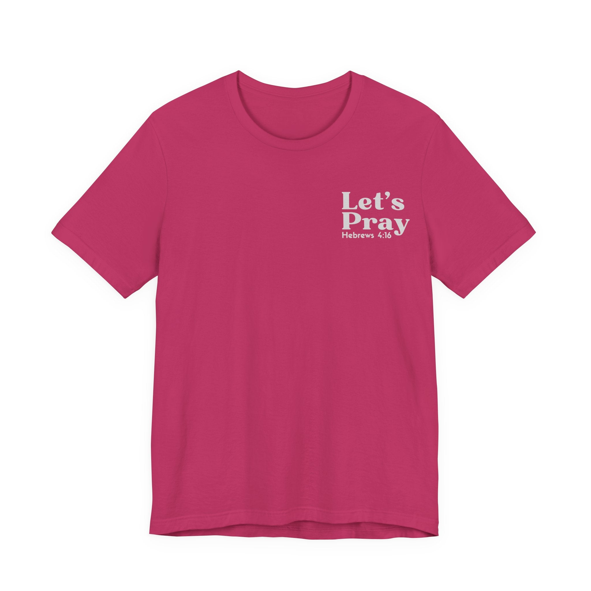 Need Prayer? Tap My Shoulder | Hebrews 4:16 Christian Outreach Jersey T-Shirt