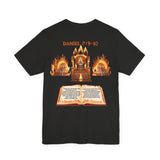 Daniel 7:9–10 Throne Vision Tee | Christian Unisex Jersey Short Sleeve T-Shirt | Faith-Inspired Apparel | Bible Verse Shirt | Slinging Scriptures
