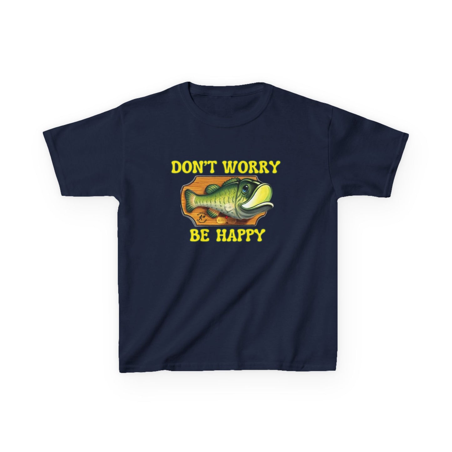 Don’t Worry, Be Happy Kids Tee | Philippians 4:6-7 Scripture Shirt