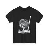 Philippians 4:13 Golf Tee | Christian Sports Shirt | Faith-Based Athletic Apparel | Unisex Heavy Cotton