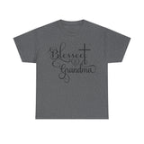 Blessed Grandma Christian T-Shirt, Faith Gift for Grandma, Mother’s Day Religious Shirt, Cute Southern Grandma Tee