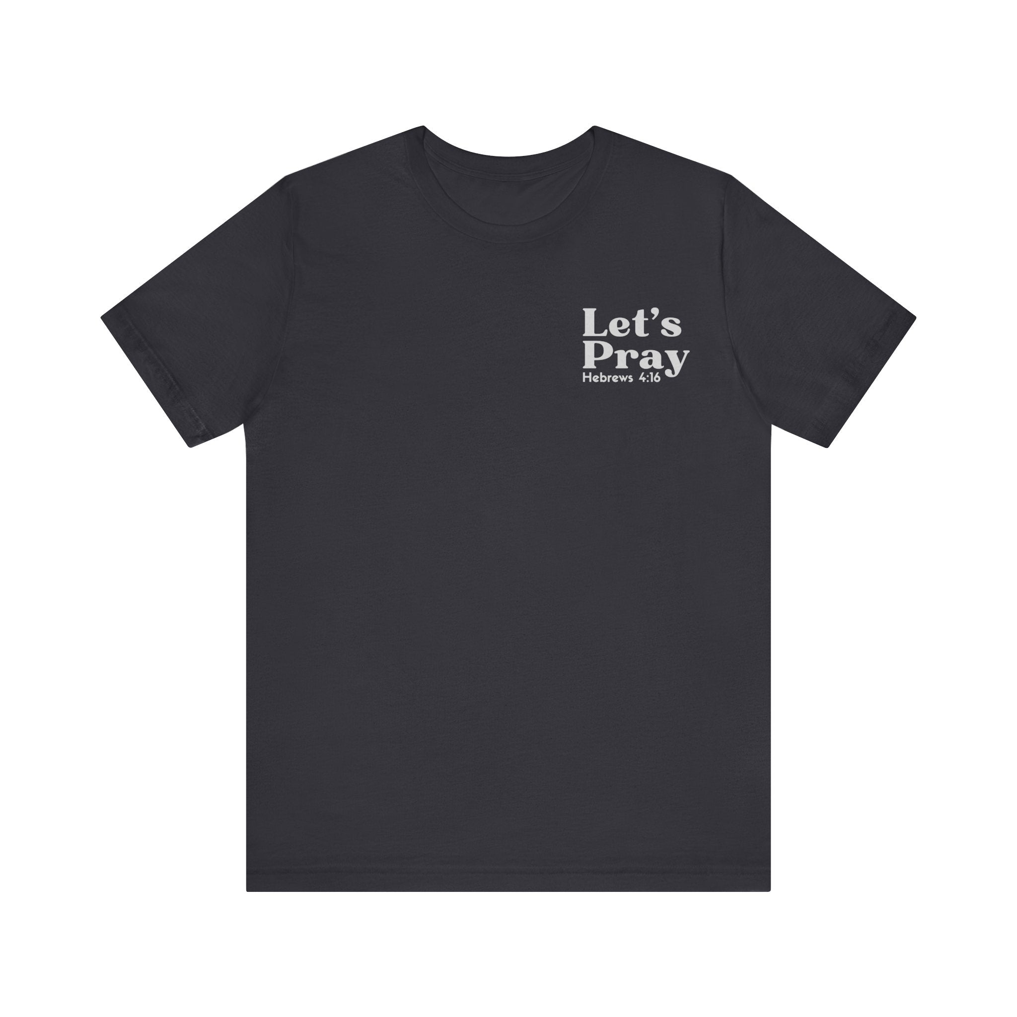 Need Prayer? Tap My Shoulder | Hebrews 4:16 Christian Outreach Jersey T-Shirt
