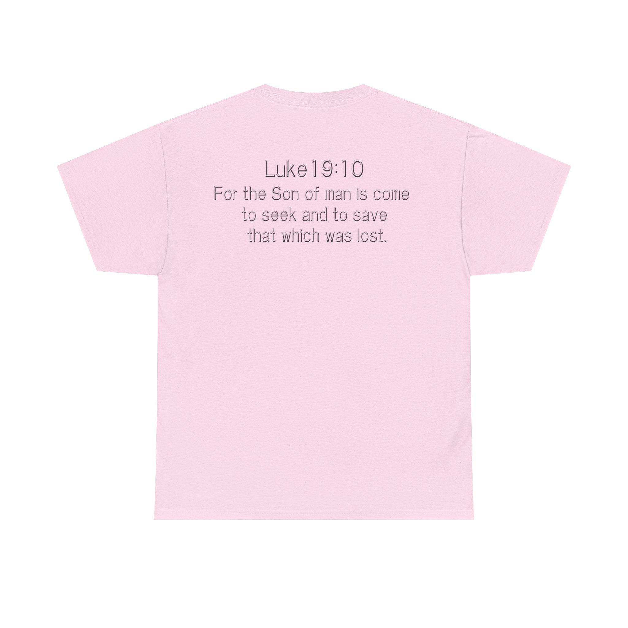 Luke 19:10 “Pick Jesus” Christian T-Shirt | Unisex Heavy Cotton Faith & Worship Tee