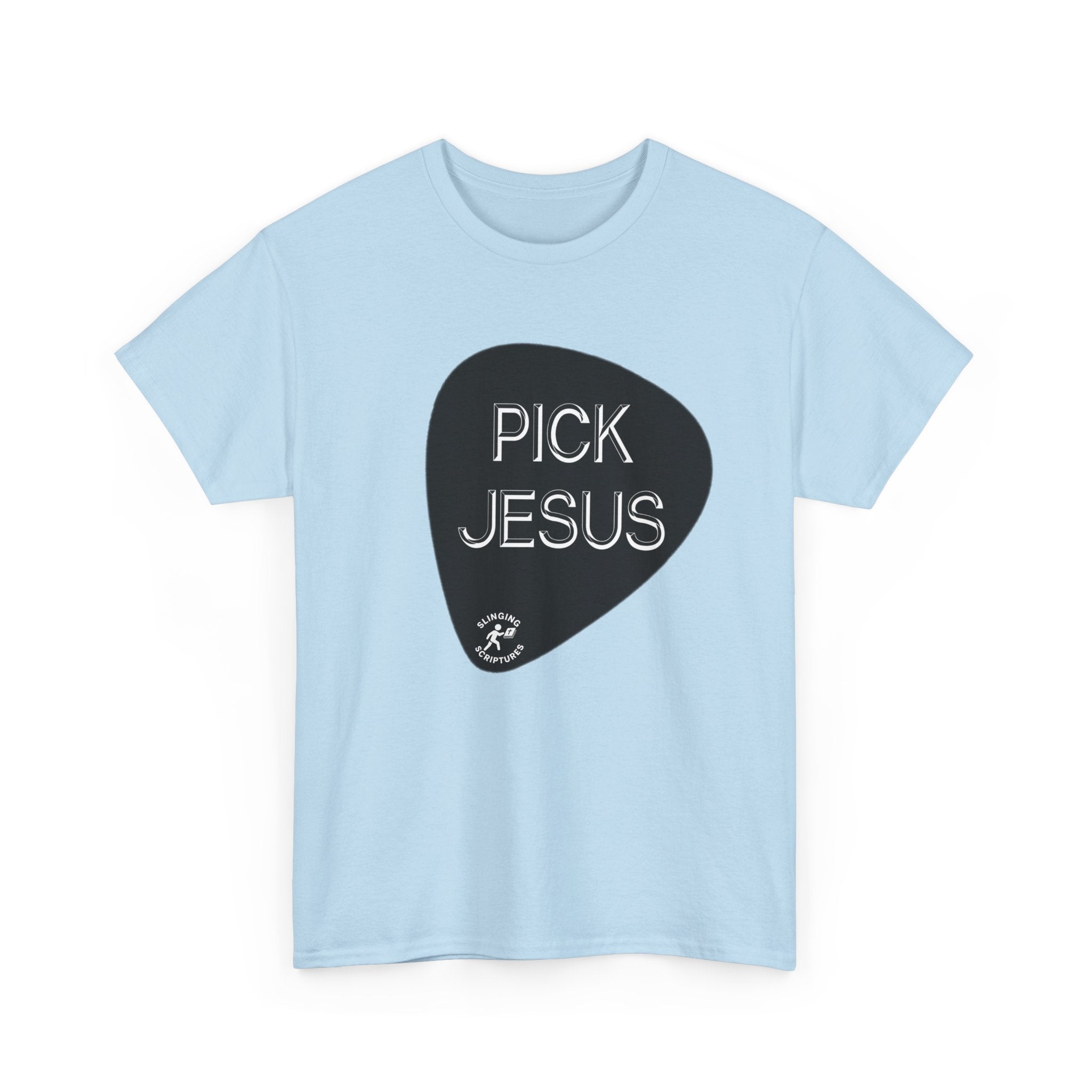 Luke 19:10 “Pick Jesus” Christian T-Shirt | Unisex Heavy Cotton Faith & Worship Tee