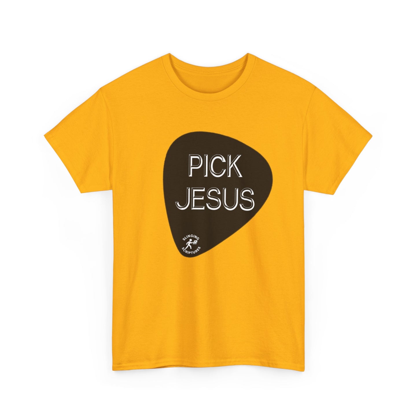 Luke 19:10 “Pick Jesus” Christian T-Shirt | Unisex Heavy Cotton Faith & Worship Tee