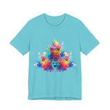 Ecclesiastes 3:1 T-Shirt – Unisex Jersey Short Sleeve Tee with Color Splash Artwork, Inspirational Bible Verse