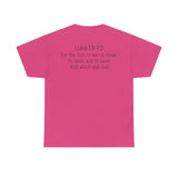 Luke 19:10 “Pick Jesus” Christian T-Shirt | Unisex Heavy Cotton Faith & Worship Tee