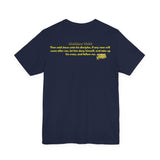 Cross Training — Matthew 16:24 | Unisex Jersey Short Sleeve Christian T-Shirt