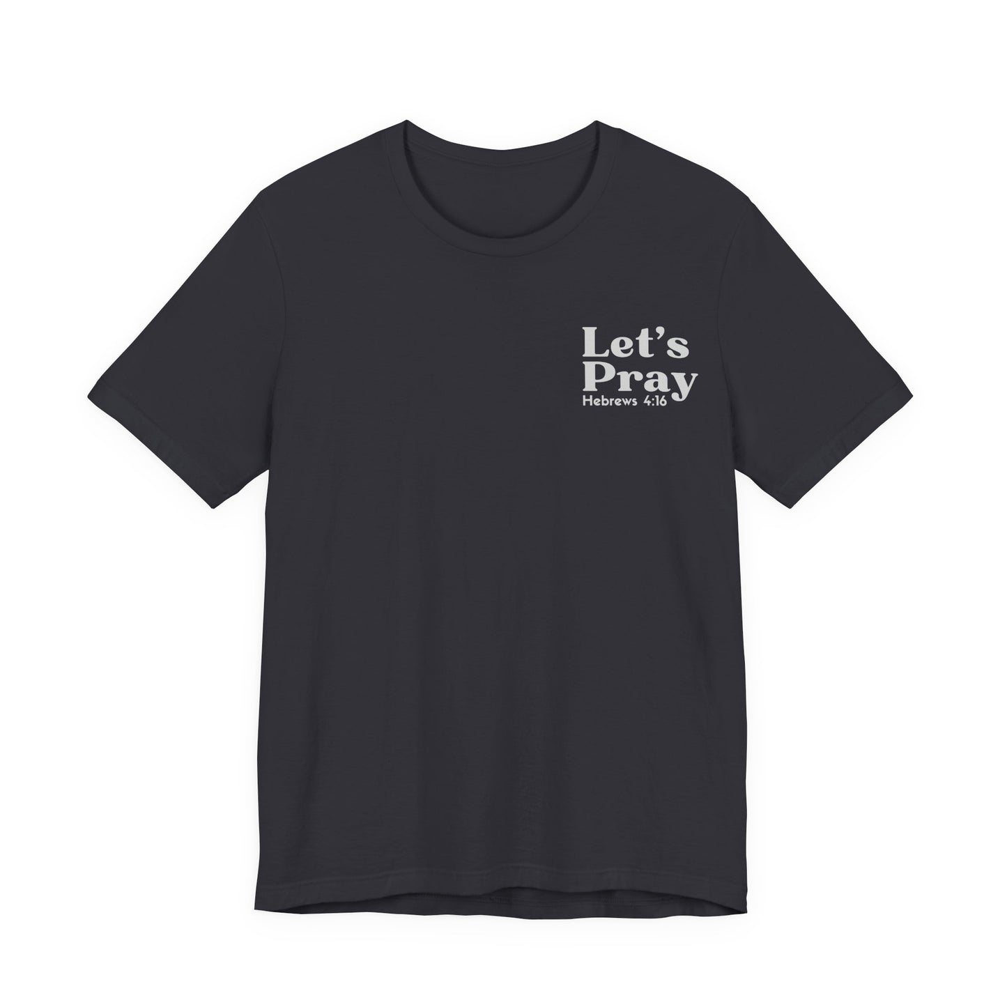 Need Prayer? Tap My Shoulder | Hebrews 4:16 Christian Outreach Jersey T-Shirt