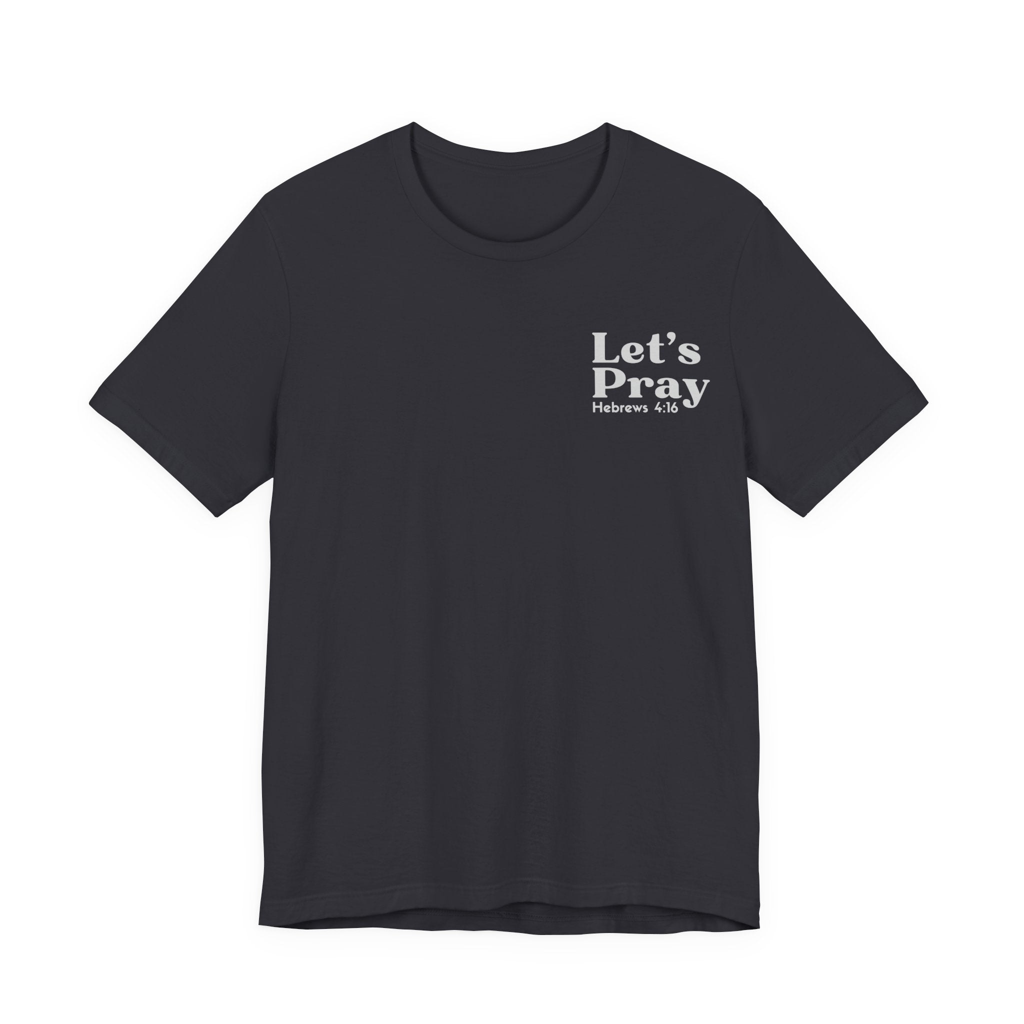 Need Prayer? Tap My Shoulder | Hebrews 4:16 Christian Outreach Jersey T-Shirt