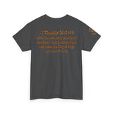 King of Kings Tee | 1 Timothy 6:15 Scripture Shirt | Unisex Heavy Cotton Christian T-Shirt | Lord of Lords Faith Apparel