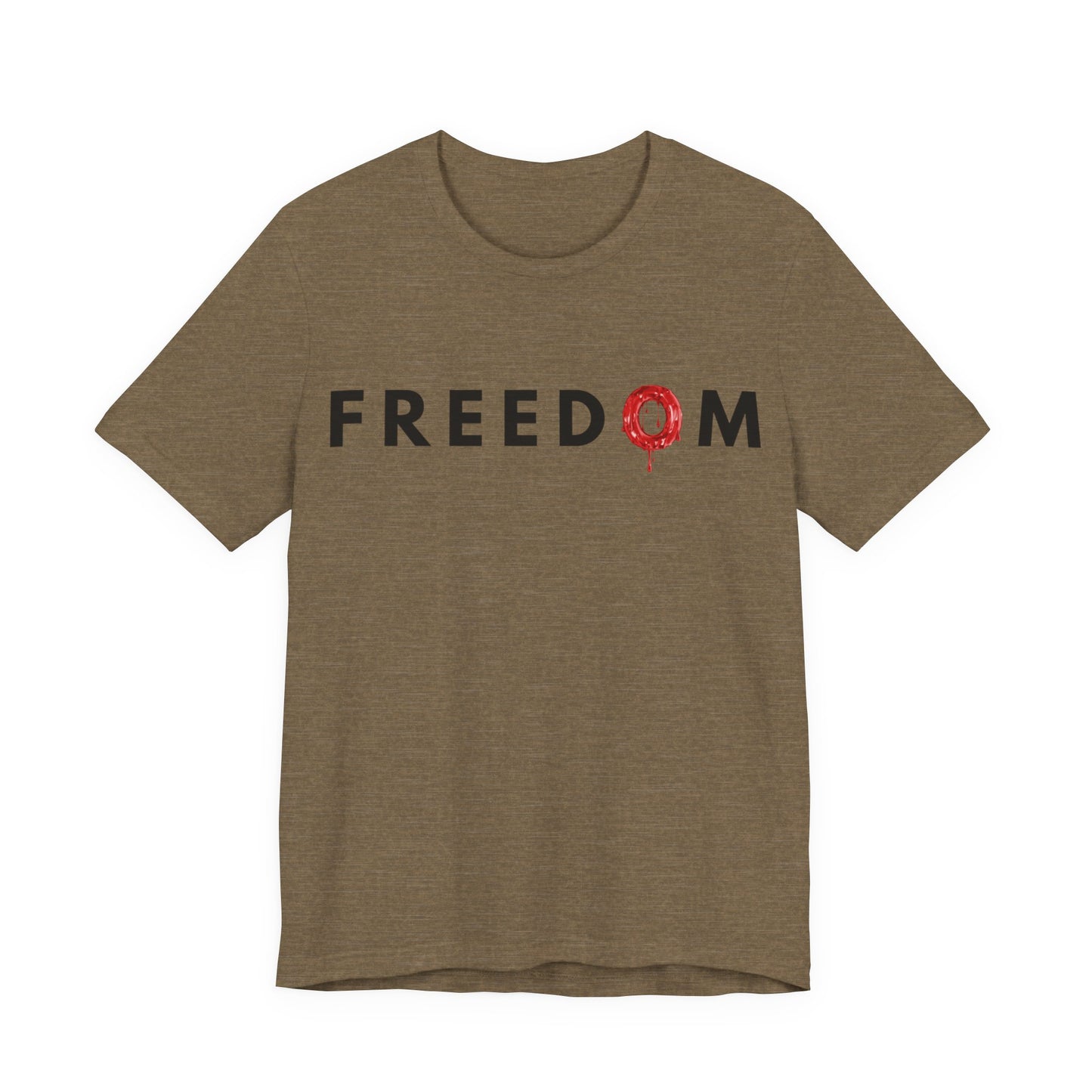 Freedom Has a Price — Unisex Jersey Short Sleeve Tee | Faith & Sacrifice Design