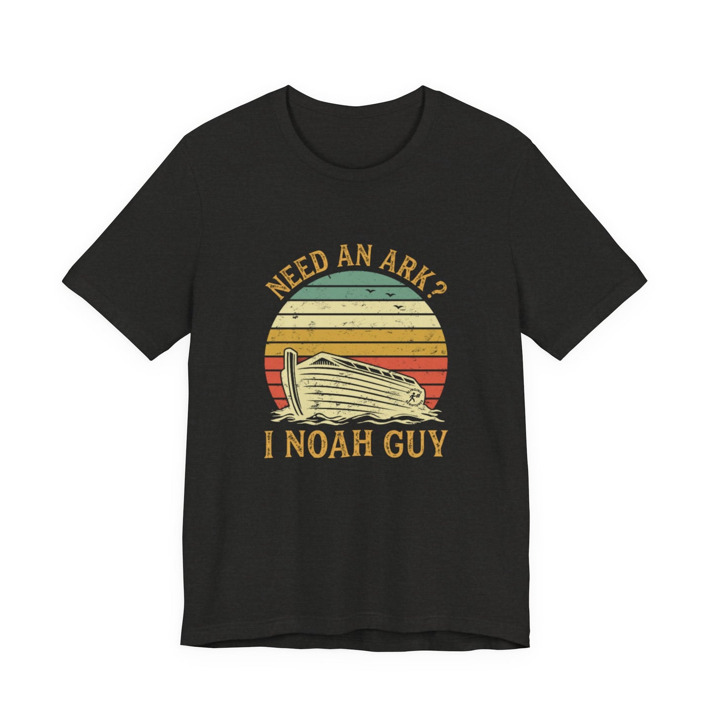 Need an Ark? I Noah Guy | Christian Humor Jersey T-Shirt — Genesis 7:15