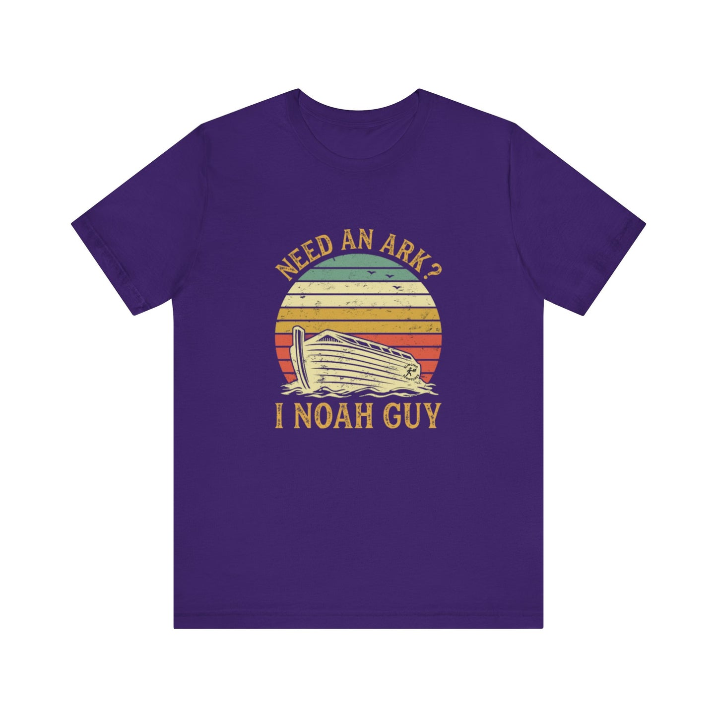 Need an Ark? I Noah Guy | Christian Humor Jersey T-Shirt — Genesis 7:15