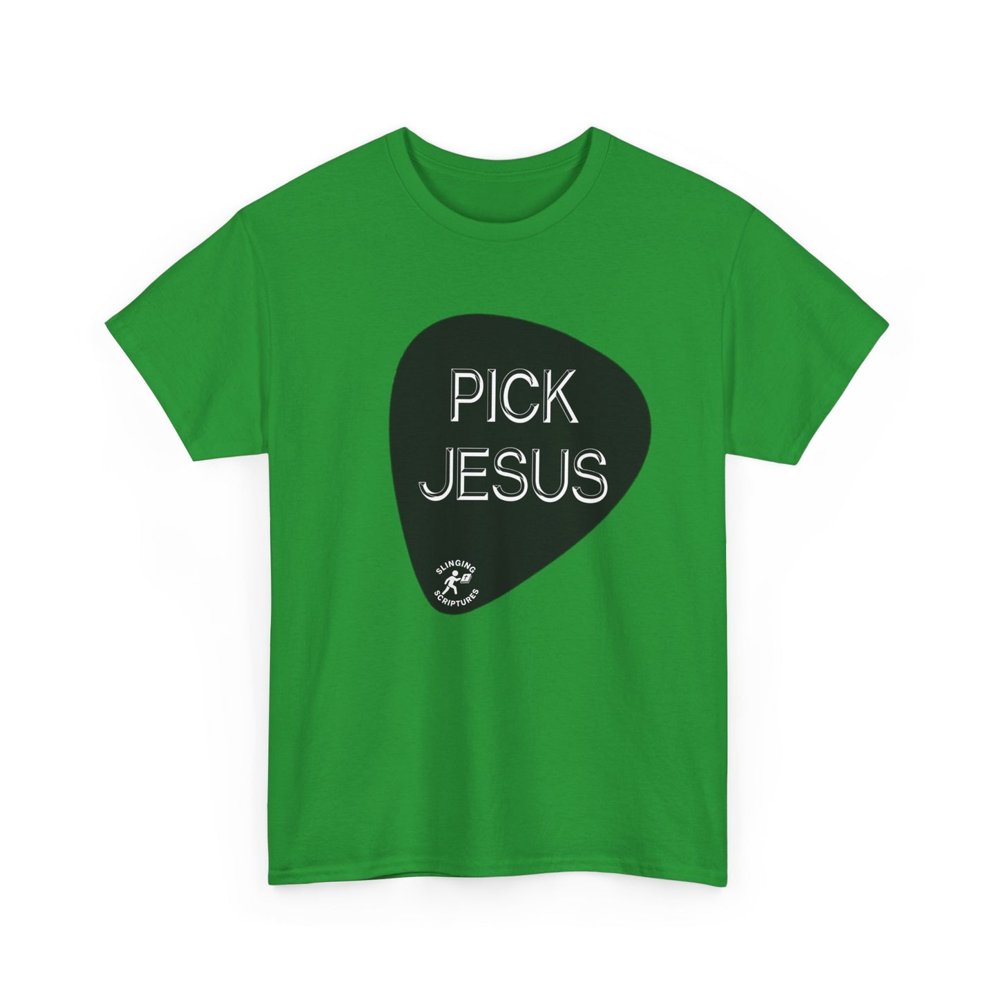 Luke 19:10 “Pick Jesus” Christian T-Shirt | Unisex Heavy Cotton Faith & Worship Tee