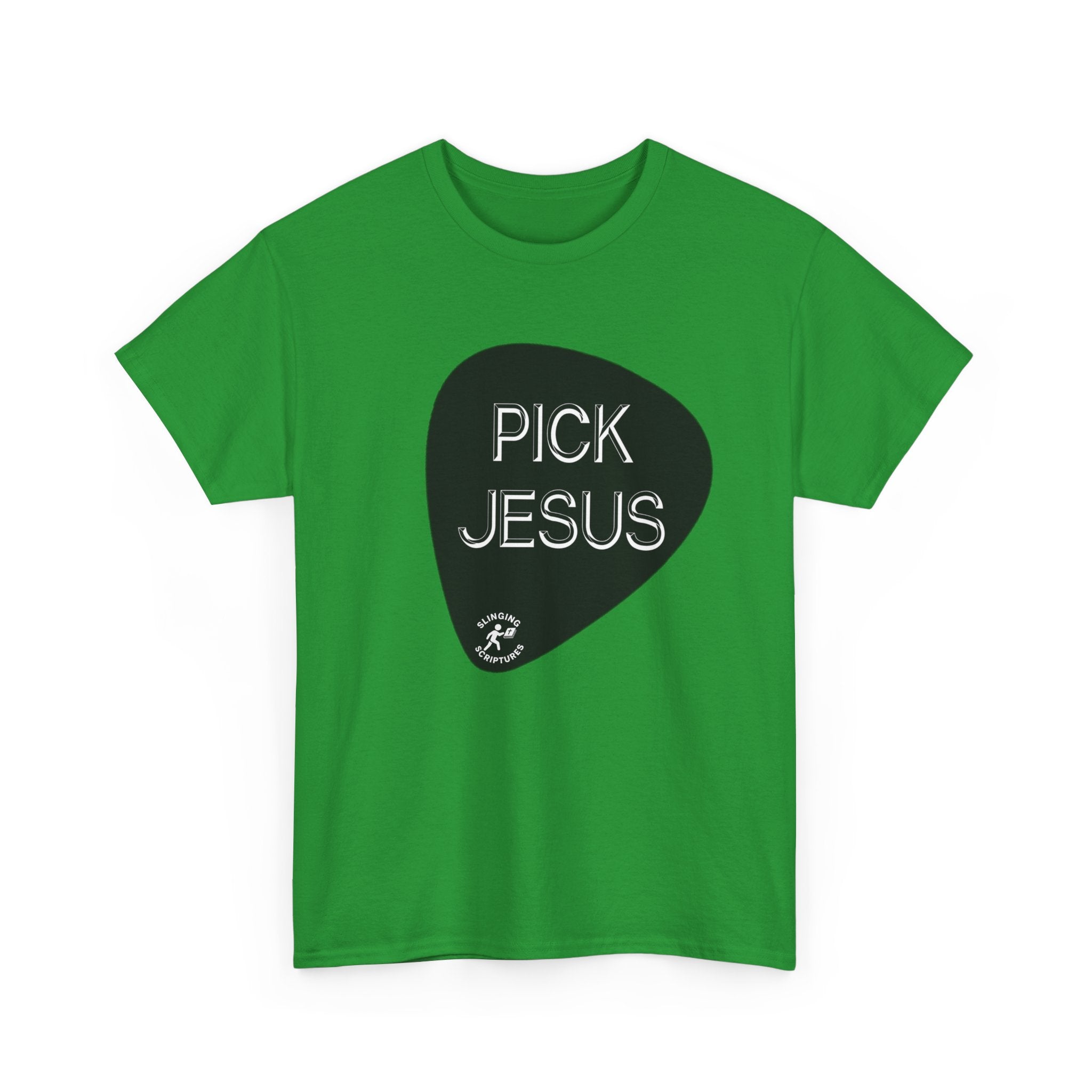 Luke 19:10 “Pick Jesus” Christian T-Shirt | Unisex Heavy Cotton Faith & Worship Tee