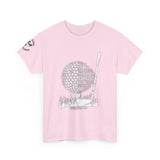 Philippians 4:13 Golf Tee | Christian Sports Shirt | Faith-Based Athletic Apparel | Unisex Heavy Cotton