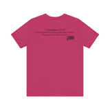 Faith, Hope, Love Tee | 1 Corinthians 13:13 Scripture Shirt | Unisex Jersey Christian T-Shirt
