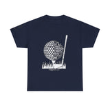 Philippians 4:13 Golf Tee | Christian Sports Shirt | Faith-Based Athletic Apparel | Unisex Heavy Cotton