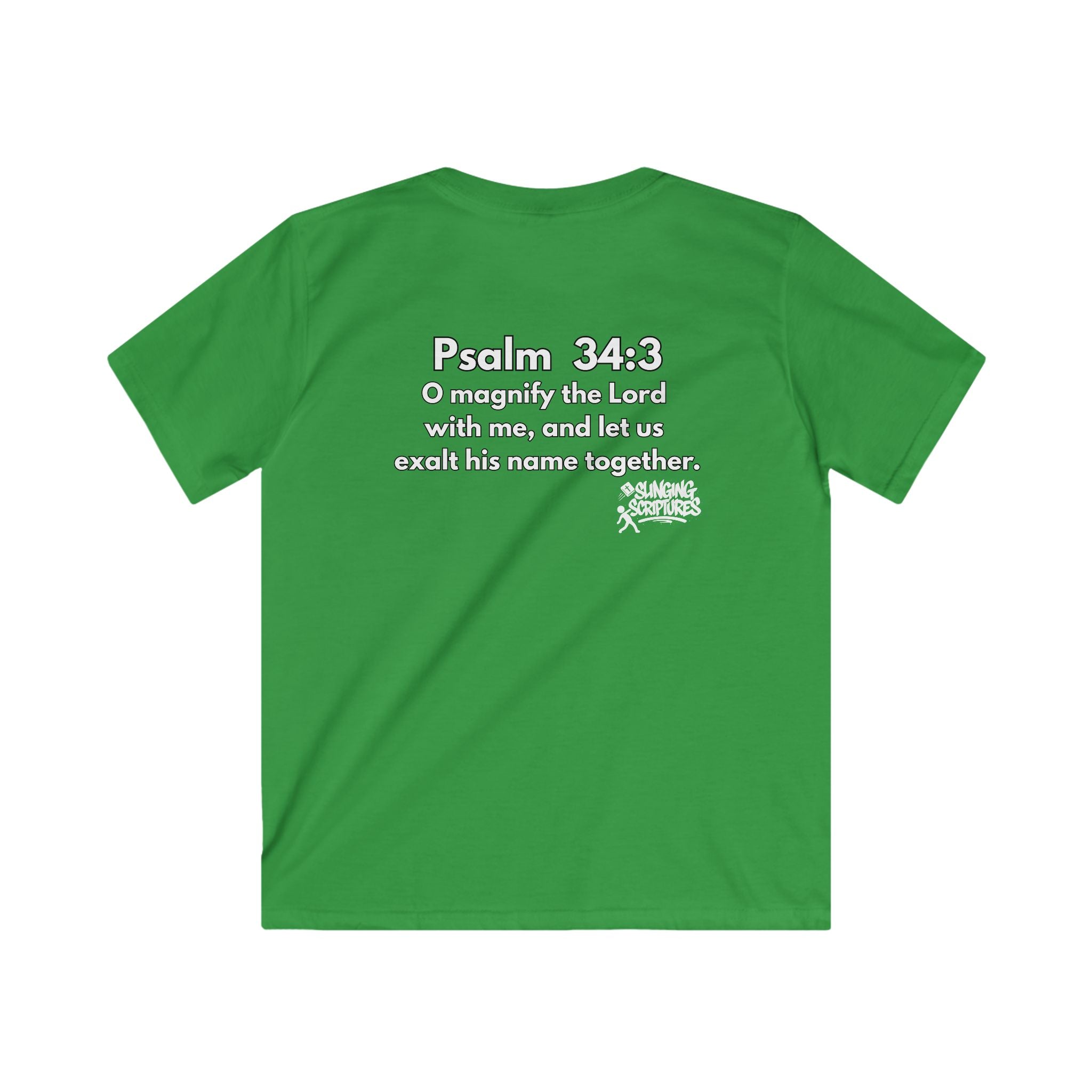 Sweet Jesus Relish Kids Tee | Psalm 34:3 Christian T-Shirt | Inspirational Faith-Based Kids Apparel