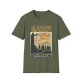 All Nations. One Mission. | Matthew 28:19 Great Commission Tee | Unisex Christian T-Shirt