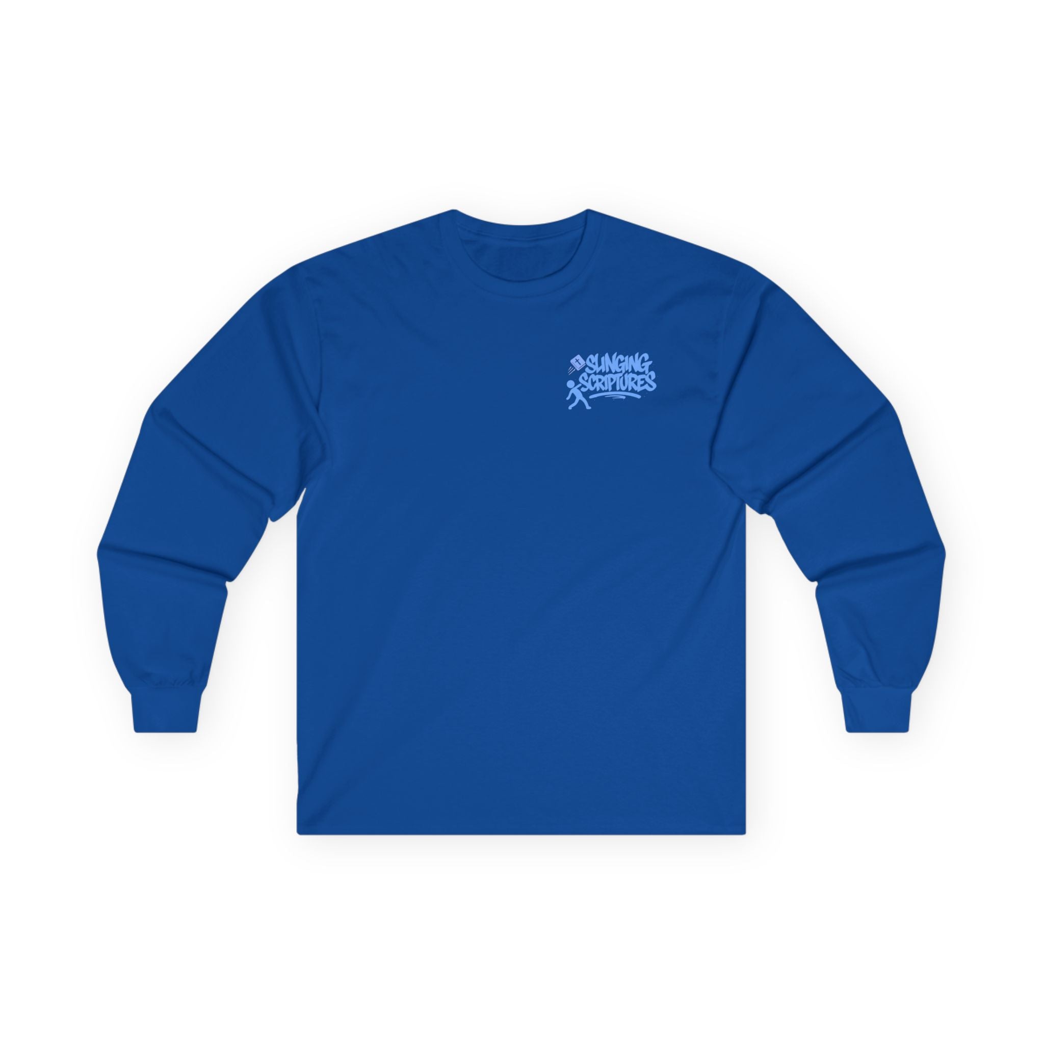 Through the Waters, Through the Fire — Isaiah 43:2 | Unisex Ultra-Cotton Long Sleeve Christian Tee