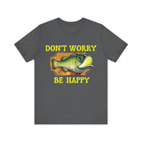 Funny Fish Tee | Philippians 4:6–7 Scripture Shirt | Christian Fisherman T-Shirt | Unisex Jersey Short Sleeve