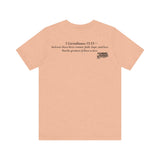 Faith, Hope, Love Tee | 1 Corinthians 13:13 Scripture Shirt | Unisex Jersey Christian T-Shirt
