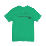 Pray It Forward Tee — Romans 12:12 | Unisex Christian Jersey T-Shirt | Inspirational Prayer Shirt | Faith-Based Apparel