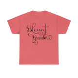 Blessed Grandma Christian T-Shirt, Faith Gift for Grandma, Mother’s Day Religious Shirt, Cute Southern Grandma Tee