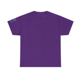 Rejoice & Be Glad — Psalm 118:24 Pop-Color Back Print | Unisex Heavy Cotton Christian T-Shirt