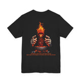 Burning Lips, Wicked Heart — Proverbs 26:23 | Unisex Jersey Short Sleeve Christian T-Shirt