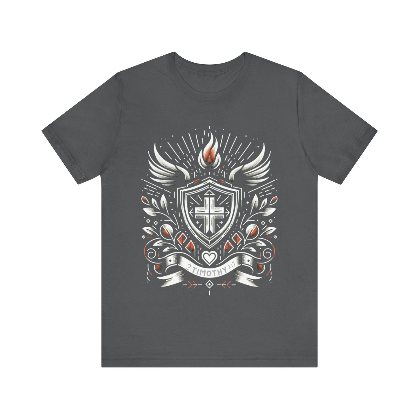 Spirit of Power — 2 Timothy 1:7 | Unisex Jersey Short Sleeve Christian T-Shirt