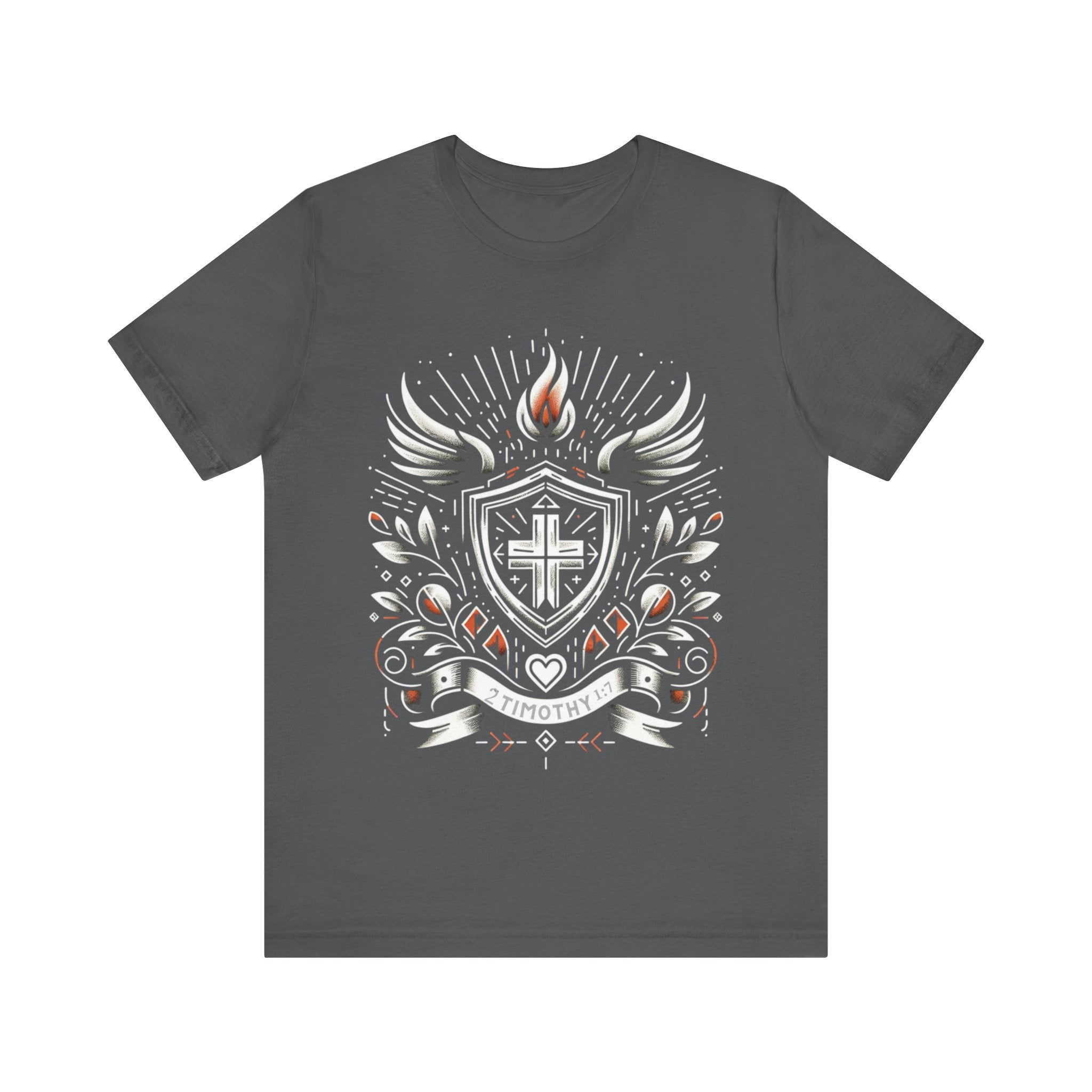 Spirit of Power — 2 Timothy 1:7 | Unisex Jersey Short Sleeve Christian T-Shirt