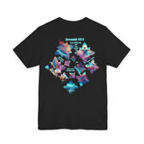 Jeremiah 33:3 Butterfly Christian T-Shirt – Unisex Jersey Short Sleeve Tee, Inspirational Bible Verse Apparel