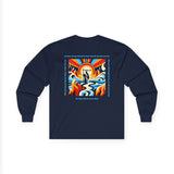 Through the Waters, Through the Fire — Isaiah 43:2 | Unisex Ultra-Cotton Long Sleeve Christian Tee