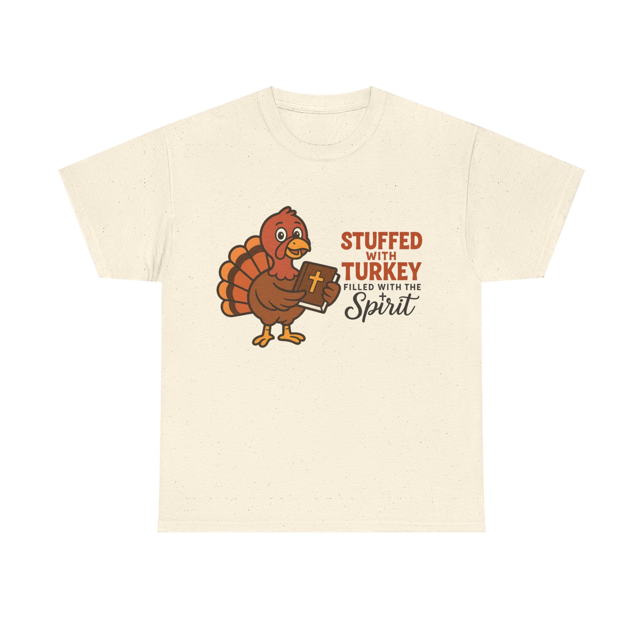 Stuffed with the Spirit — Christian Thanksgiving Tee | Unisex Heavy Cotton