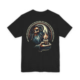The Candle of the Wicked — Proverbs 24:20 | Unisex Jersey Short Sleeve Christian T-Shirt