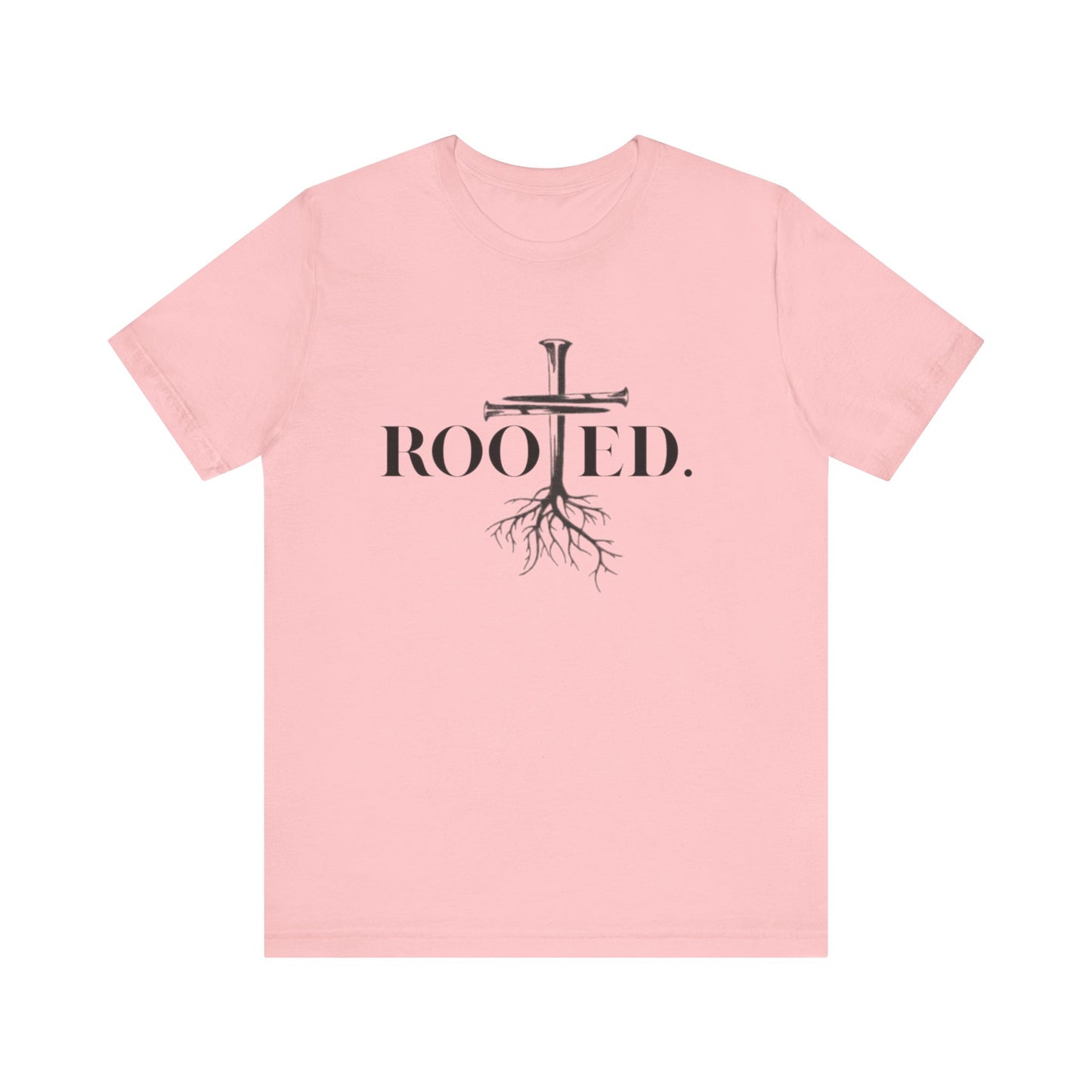 Rooted in Christ | Colossians 2:6-7 Scripture Tee | Unisex Christian T-Shirt