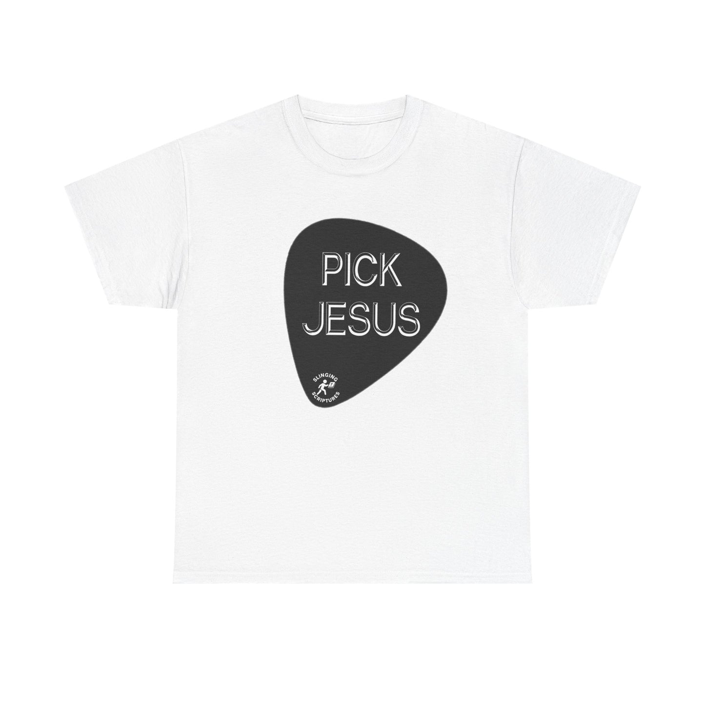 Luke 19:10 “Pick Jesus” Christian T-Shirt | Unisex Heavy Cotton Faith & Worship Tee