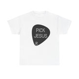 Luke 19:10 “Pick Jesus” Christian T-Shirt | Unisex Heavy Cotton Faith & Worship Tee