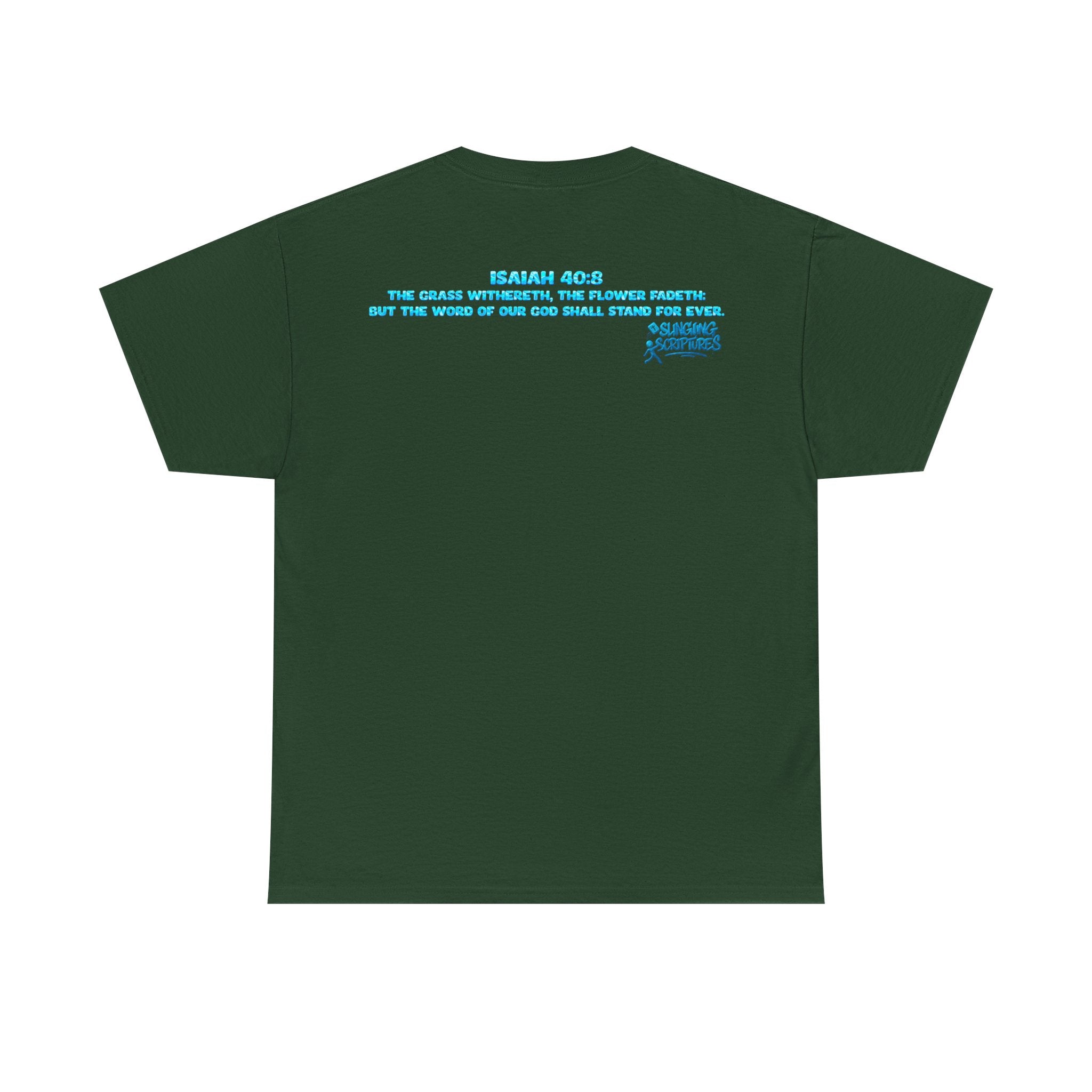 The Word Stands Forever — Isaiah 40:8 | Winter Faith Tee