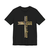 God So Loved the World — John 3:16 | Unisex Jersey Short Sleeve Christian T-Shirt