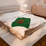 They Rejoiced with Great Joy — Matthew 2:10 | Christmas Velveteen Blanket